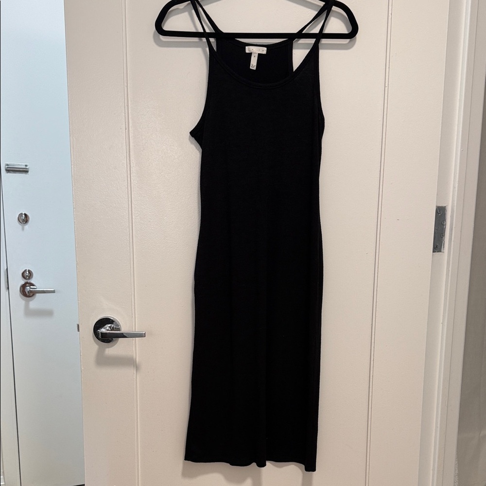 Leith Black Midi Dress